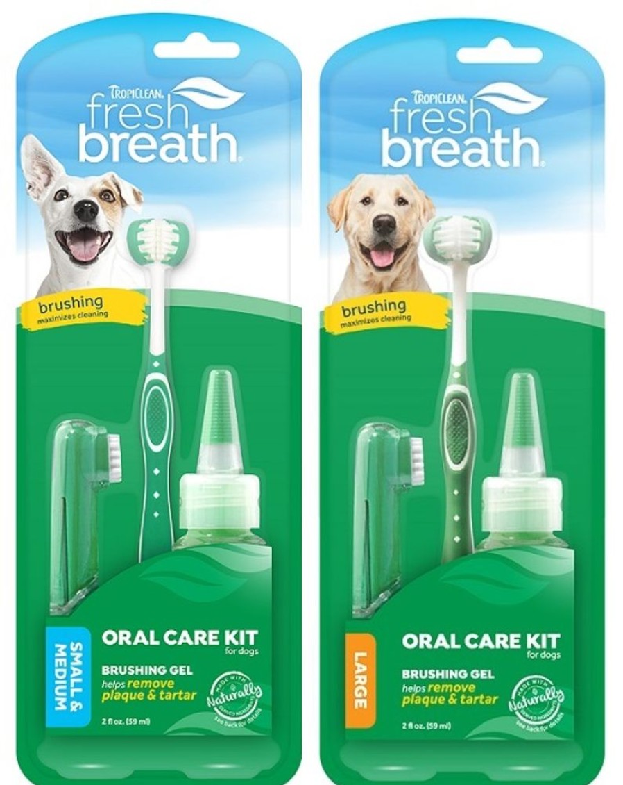 Grooming & Shampoos Tropiclean | Tropiclean Fresh Breath Oral Care Kit