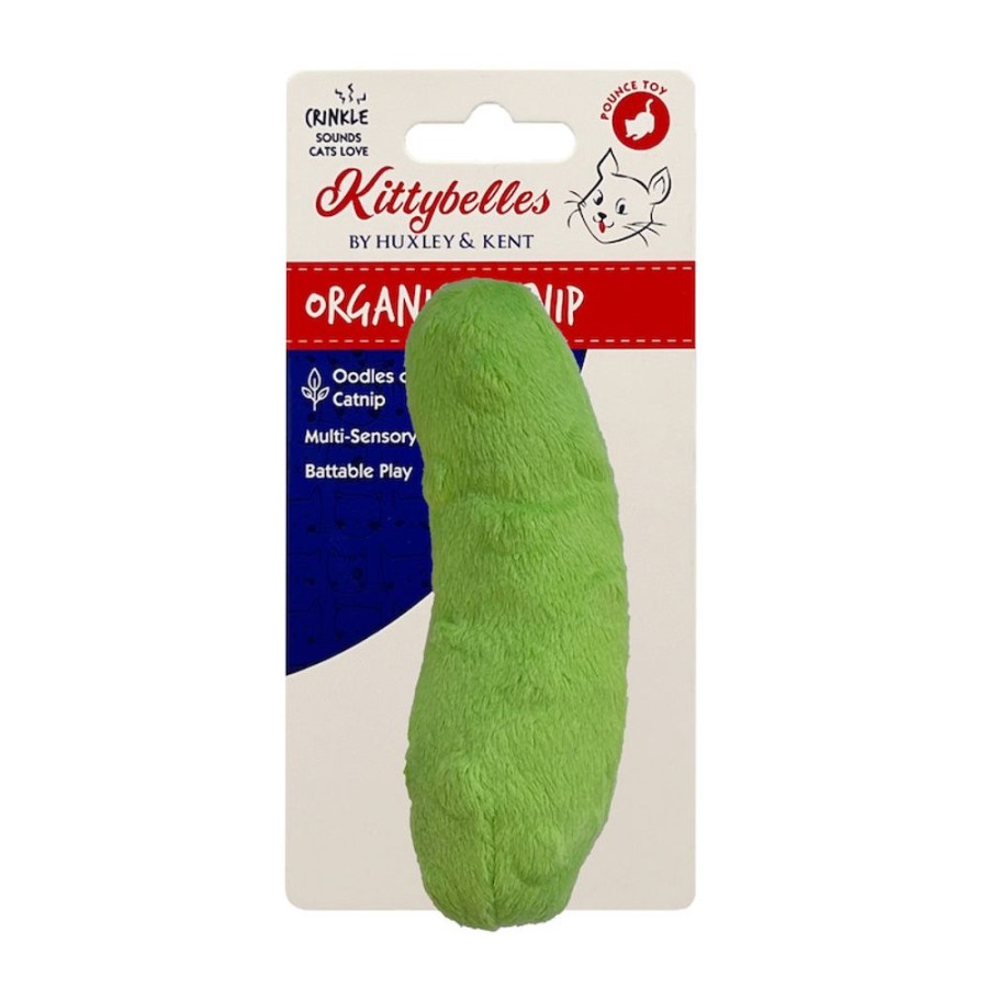 For Cats & Other Critters Huxley & Kent® | Pickle Plush Cat Toy