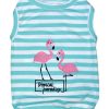 Pet Apparel (Continued) Parisian Pet® | Flamingos Dog T-Shirt