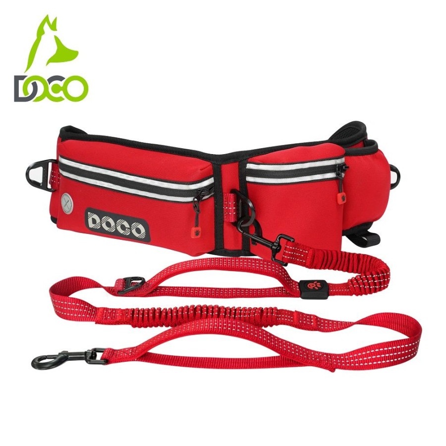 Harnesses DOCO® Pet | Doco®Jogging Belt With Bungee Dog Leash Hands Free