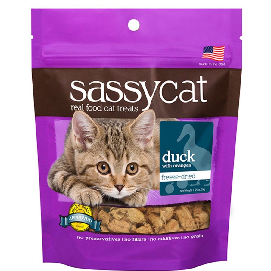 For Cats & Other Critters Herbsmith Inc. | Sassy Cat Treats - Limited-Ingredient, Grain-Free Treats For Cats