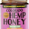 Treats Colorado Hemp Honey | Immune - Elderberry Jar