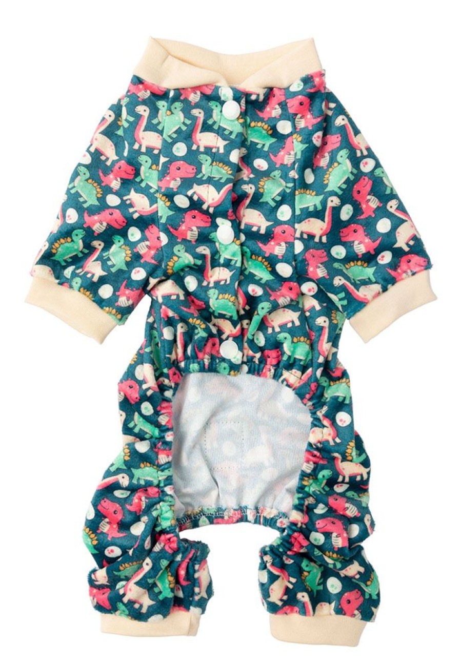 Pet Apparel (Continued) FuzzYard | Dinosaur Land Pajamas