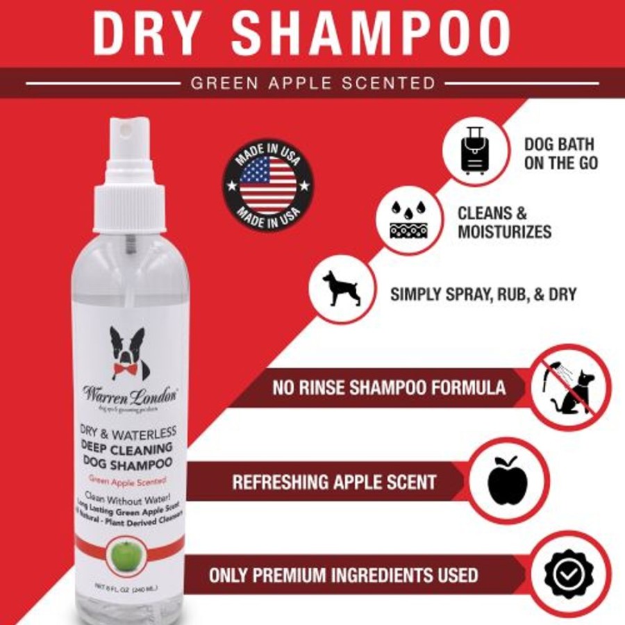 Grooming & Shampoos Warren London | Dry & Waterless Deep Cleaning Shampoo By Warren London