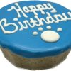 Special Occasion & Holiday Preppy Puppy Bakery | Blue 4" Birthday Cakes - Rolled Oats And Peanut Butter