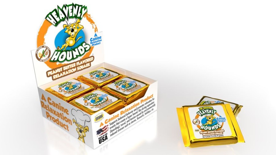 Health & Safety Heavenly Hounds | Heavenly Hounds - 72 Individually Wrapped 2 Oz. Relaxation Squares (Six 12-Packs)