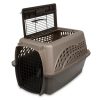 Totes & Carriers Petmate® | Petmate 2 Door Top Load Dog Kennel Hard-Sided Metallic Pearl Tan, Coffee Grounds 1Ea/24 In