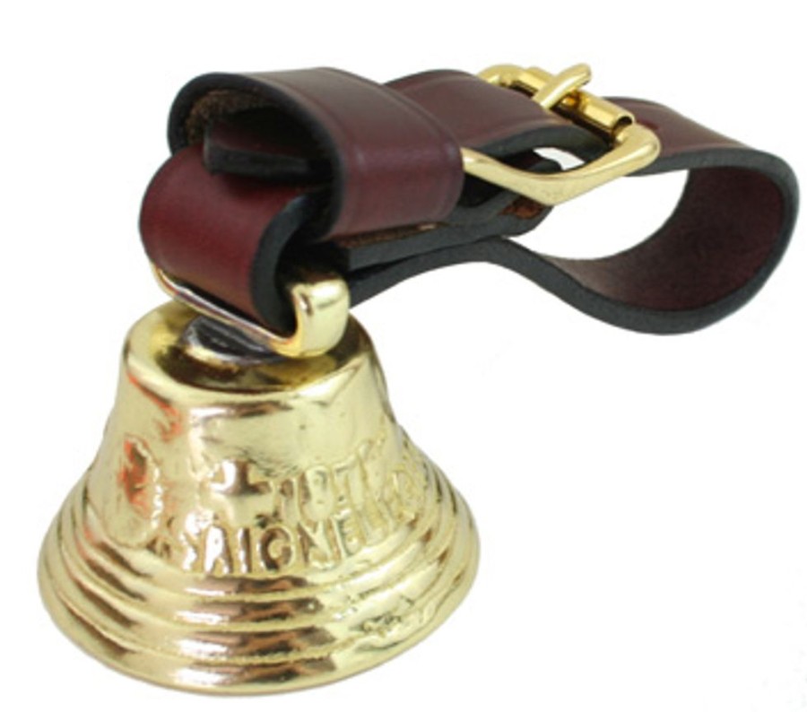 Collars, Leads & Accessories Auburn Leathercrafters | Alpine Bell With Strap For Big Dogs!