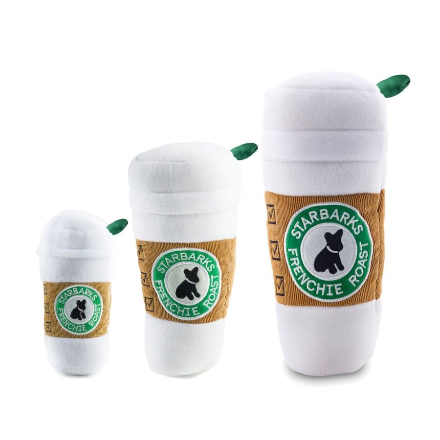 Toys & Playthings Haute Diggity Dog | Starbarks Coffee Cup Toy By Haute Diggity Dog