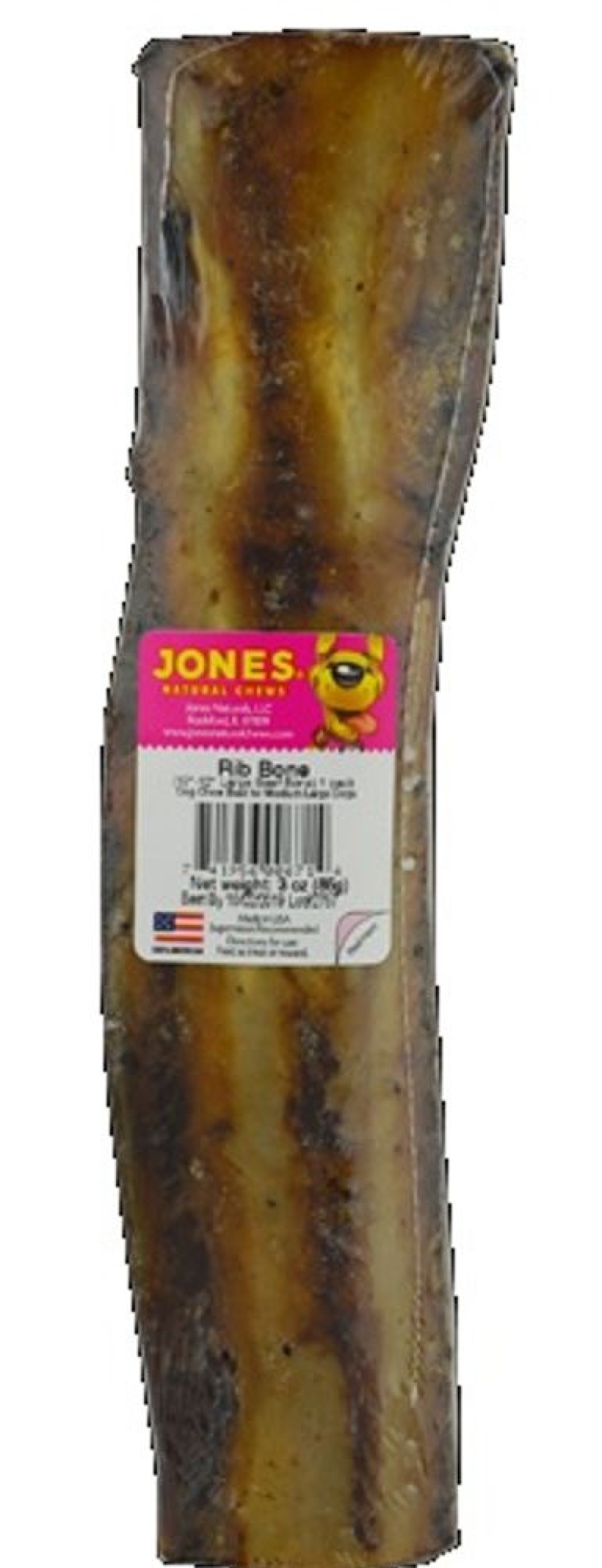 Treats Jones Natural Chews | Jones Rib Bone