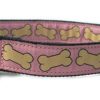 Collars, Leads & Accessories Good Dog Company | Hemp Collars, Leashes Bones Pink