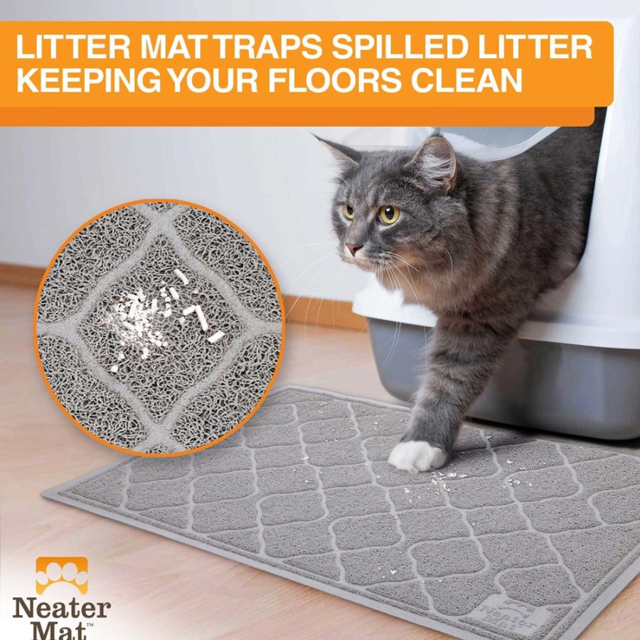 For Cats & Other Critters Neater Pets | Neater Mat Litter Trapping Mat