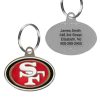 Collars, Leads & Accessories Pets First, Inc. | Nfl San Francisco 49Ers Dog Tag