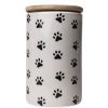 Bowls & Feeding Supplies Park Life Designs | Pawz Grey Treat Jar