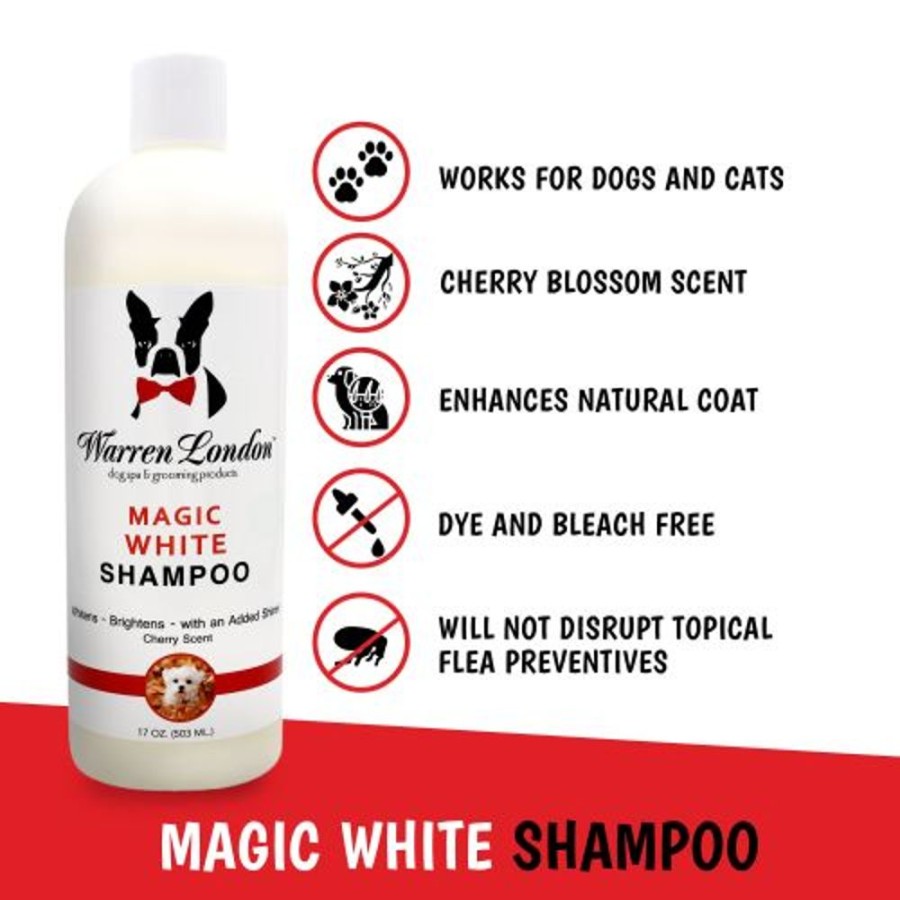 Grooming & Shampoos Warren London | Magic White Brightening Shampoo By Warren London