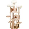 For Cats & Other Critters Petpals | Catry Castle Deluxe Cat Tower With Cat Hammock, 3 Beds, 2 Condos, And Ramp