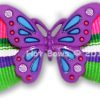 Collars, Leads & Accessories Hot Bows | Butterfly Purple