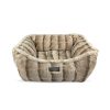 Beds, Crates, Etc. Nandog Pet Gear | Cloud Reversible Pet Bed - Tan Chinchilla