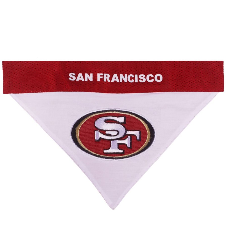 Collars, Leads & Accessories Pets First, Inc. | San Francisco 49Ers Reversible Bandana