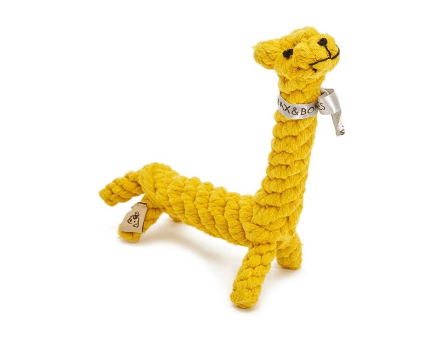 Toys & Playthings Jax & Bones | Jax & Bones Jerry The Giraffe Dog Rope Toy Jumbo 16"