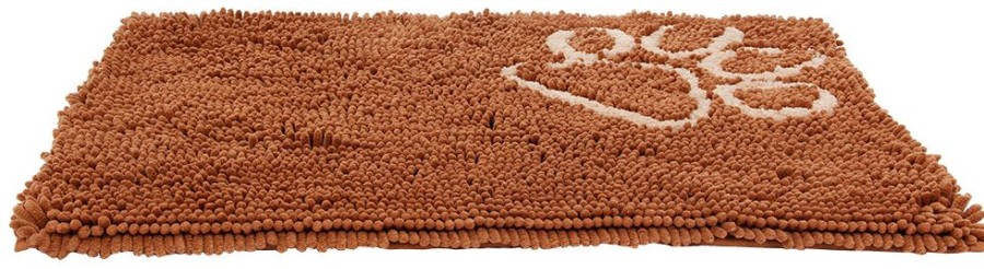 For The Home Pet Life | Pet Life® 'Fuzzy' Quick-Drying Anti-Skid And Machine Washable Dog Mat