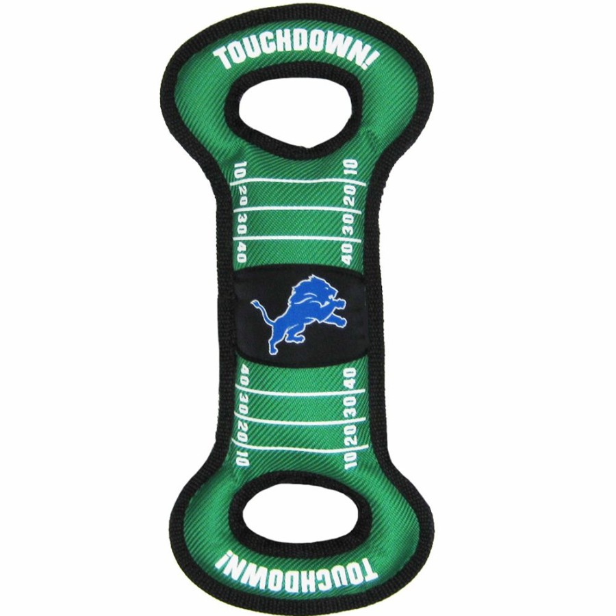 Toys & Playthings Pets First, Inc. | Detroit Lions Field Tug Toy By Pets First