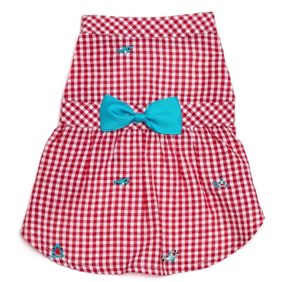 Pet Apparel (Continued) The Worthy Dog | Gingham Chomp Dress