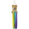 For The Home Windgarden by Premier Designs | Mini Puppy Windsock - Yellow Lab