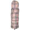 Pet Apparel The Worthy Dog | Tan Plaid London Raincoat