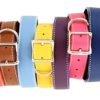 Collars, Leads & Accessories Auburn Leathercrafters | Tuscany Italian Leather Collar Collection