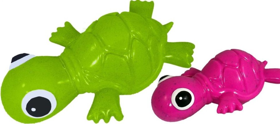 Toys & Playthings Cycle Dog | Ecolast Rubber 3-Play Turtle