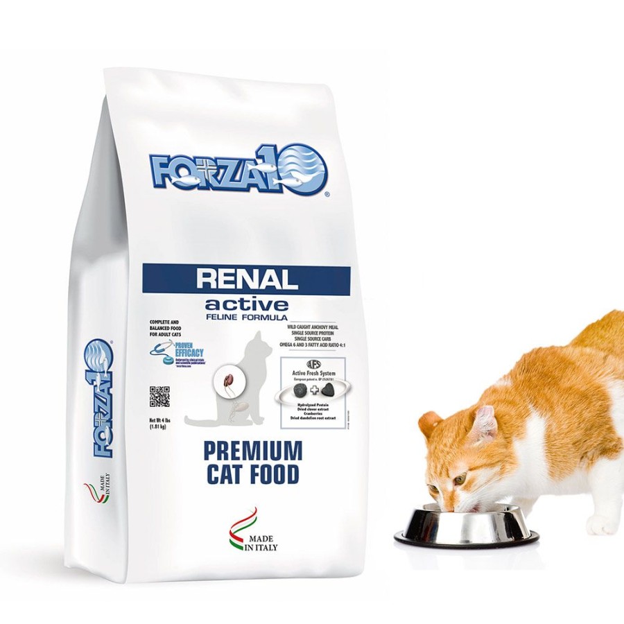 For Cats & Other Critters Forza10 | Active Cat Kidney Renal Support Diet Dry Cat Food