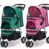 Totes & Carriers Dogline | Casual Sport Pet Stroller + Removable Cup Holder