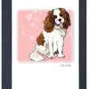 Special Occasion & Holiday Paper Russells | Cavalier Sitting - Grrreen Boxed Note Cards