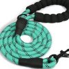 Collars, Leads & Accessories Doggy Tales | Heavyweight Rope Climbing Leash - Turquoise