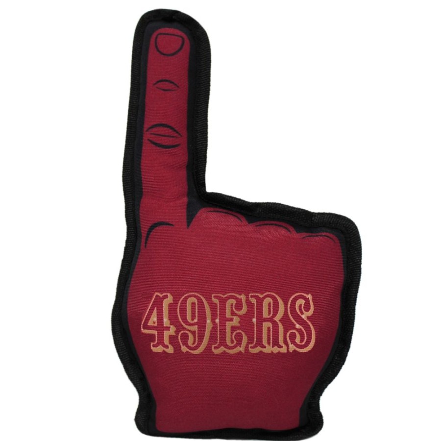 Pet Apparel Pets First, Inc. | San Francisco 49Ers #1 Fan Pet Toy By Pets First