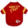 Pet Apparel (Continued) Pets First, Inc. | Kansas City Chiefs Stripe Tee