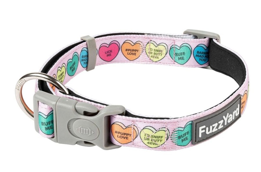 Collars, Leads & Accessories FuzzYard | Candy Hearts Collar And Lead Collection