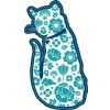 For The Home dog speak | Cat Figure - 3" Sticker