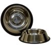 Bowls & Feeding Supplies QT Dog | Non-Tip Anti-Skid Stainless Steel Feeding Bowls 8 Oz To 96 Oz