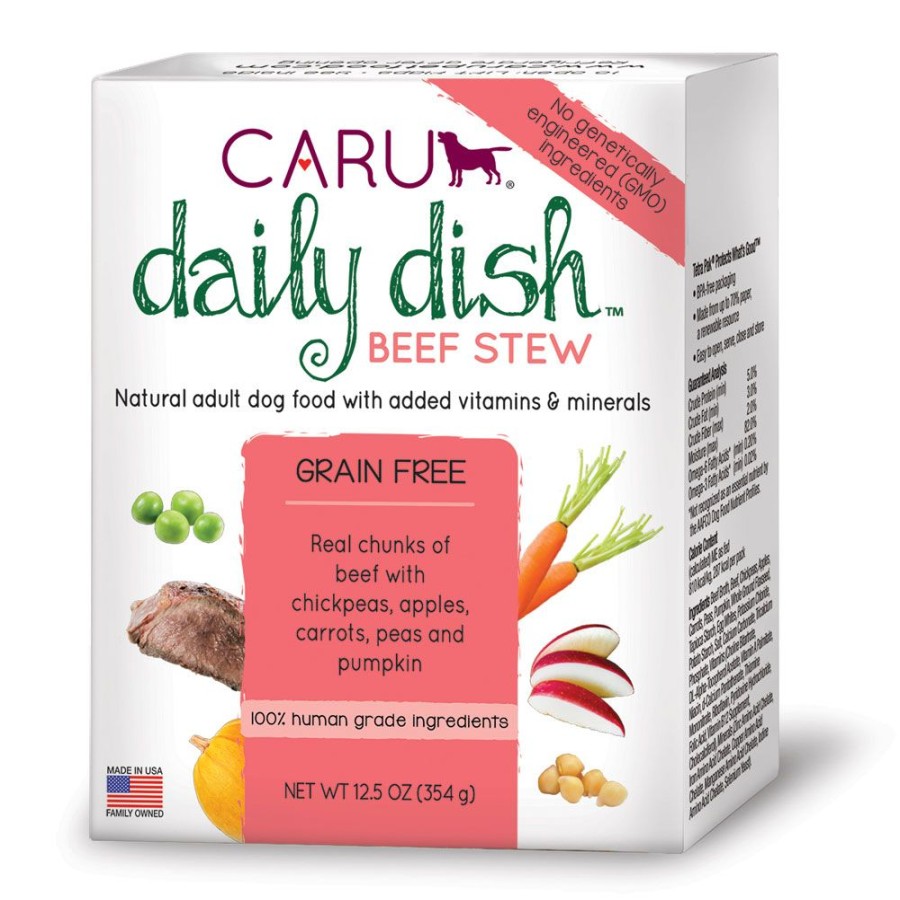 Pet Food Caru® Pet Food | Caru Daily Dish Beef Stew For Dogs 12.5 Oz.