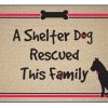 For The Home High Cotton, Inc. | A Shelter Dog Rescued This Family - Doormat