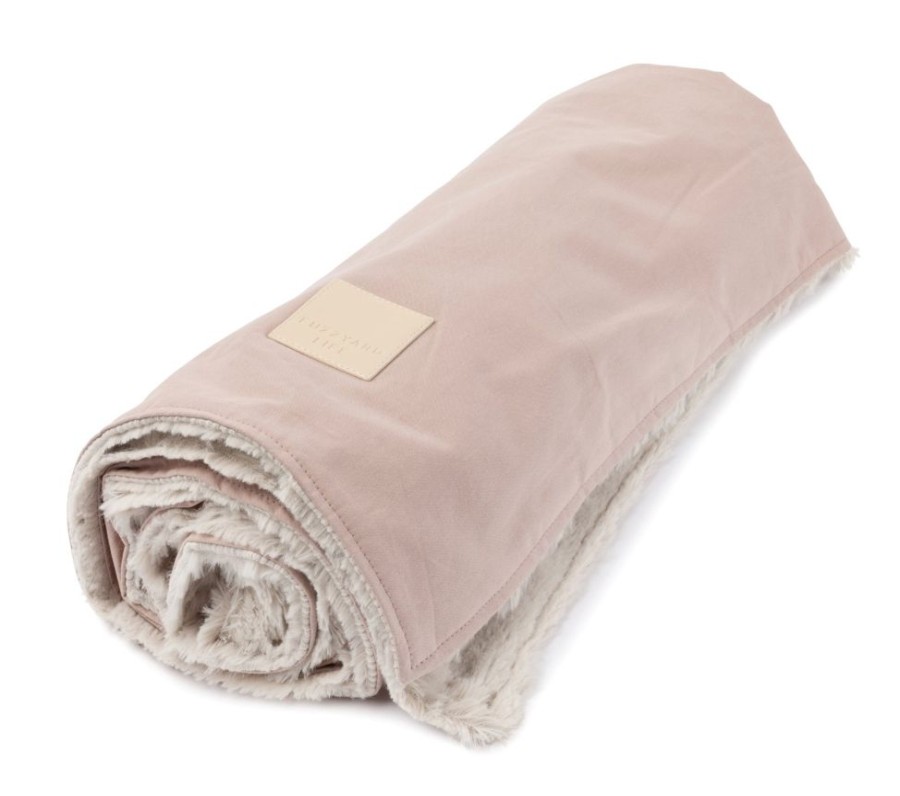 Beds, Crates, Etc. FuzzYard Life | Fuzzyard Life Pet Blanket - Soft Blush L