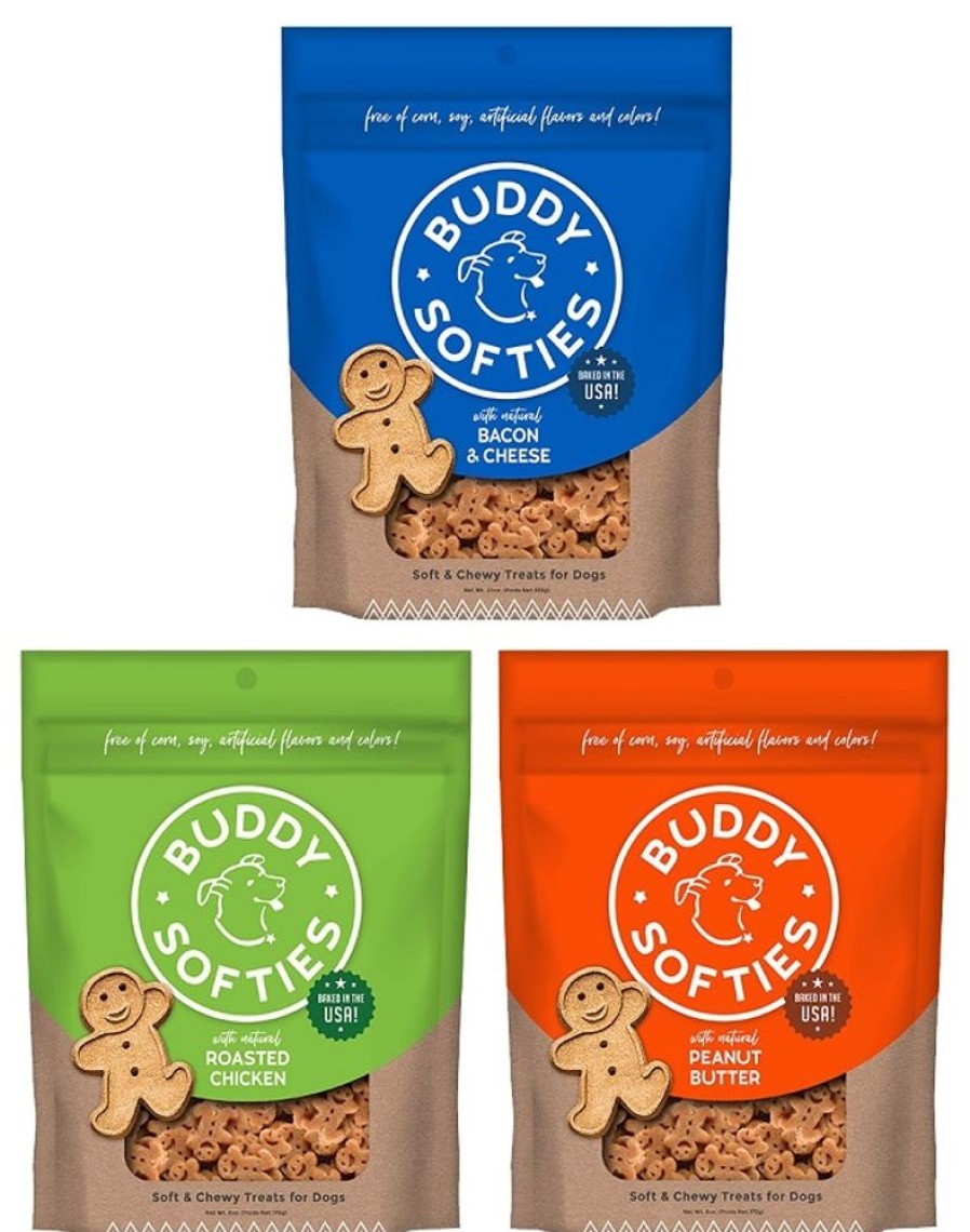 Treats Buddy Biscuits® | Buddy Biscuits Healthy Whole Grain Soft & Chewy Treats 6 Oz.