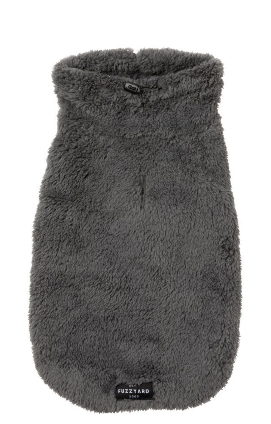 Pet Apparel (Continued) FuzzYard | Turtle Teddy Sweater - Charcoal