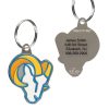 Collars, Leads & Accessories Pets First, Inc. | Nfl Los Angeles Rams Dog Tag