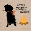 For The Home High Cotton, Inc. | Never Camp Alone Doormat