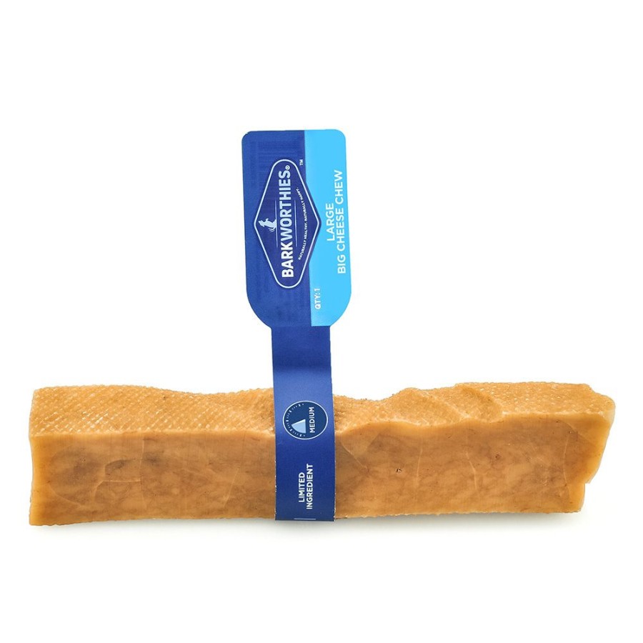 Treats Barkworthies | Barkworthies Big Cheese Chew - Large