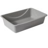 For Cats & Other Critters Petmate® | Petmate® Basic Litter Box Mouse Grey