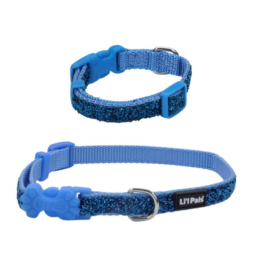 Collars, Leads & Accessories Li'l Pals® | Li'L Pals Glitter Dog Collars For Puppies And Petite Dogs